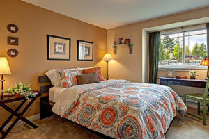 Apartments for Rent in Federal Way WA - The Lodge at Peasley Canyon - Bedroom with Plush Carpeting
